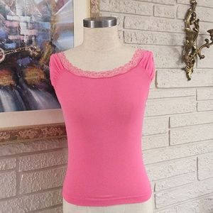 🌹No Boundaries Stretch Knit Beaded Scoop Neck Top